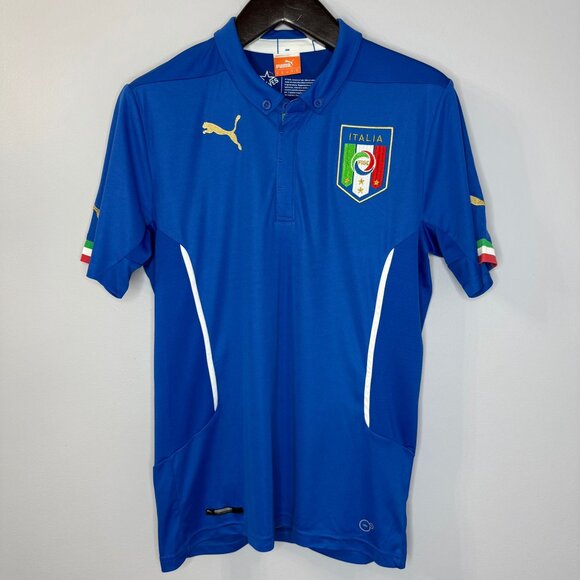 Italy National Team 2014 - 2015 Home Football Shirt Jersey Maglia Puma Sz M - Picture 1 of 12